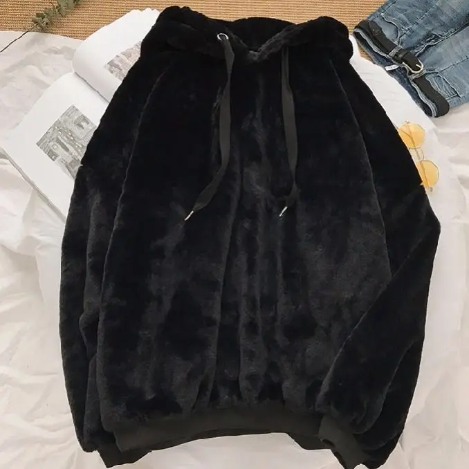 Autumn Winter Hoodies Coats Women Casual Loose Soild Fleece Flannel Thick Warm Harajuku Female Pullover Hooded Sweatshirt Tops
Autumn Winter Hoodies Coats Women Casual Loose Soild Fleece Flannel Thick Warm Harajuku Female Pullover Hooded Sweatshirt Tops