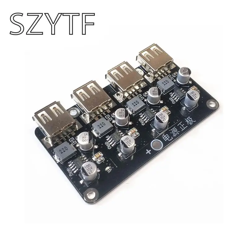 4-канальный быстрой зарядки Модуль 12V24V для QC3.0 одиночный USB Мобильный телефон
