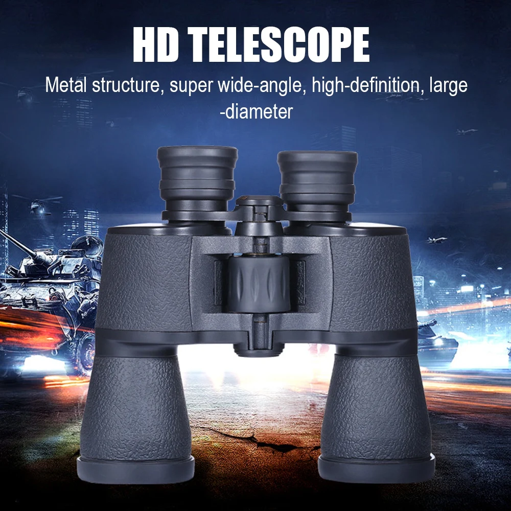 High-Definition 20*50 Binoculars Powerful Binoculars Necessary Equipment for Camping Hunting High Times Zoom Telescope
High-Definition 20*50 Binoculars Powerful Binoculars Necessary Equipment for Camping Hunting High Times Zoom Telescope