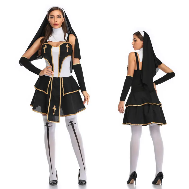 Sexy Lingerie Adult Naughty Nun Outfit Bedroom Fun Fancy Dress Halloween Party Costume SMG1948 MLXL
Sexy Lingerie Adult Naughty Nun Outfit Bedroom Fun Fancy Dress Halloween Party Costume SMG1948 MLXL