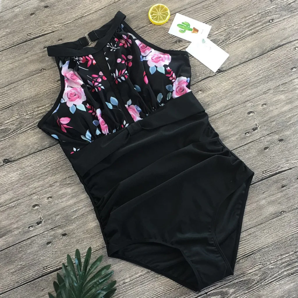 2021 Sexy One Piece Swimsuit Women Swimwear Floral Print Bodysuit Summer Beach Bathing Suit Monokini Vintage Swimsuit S~3XL
2021 Sexy One Piece Swimsuit Women Swimwear Floral Print Bodysuit Summer Beach Bathing Suit Monokini Vintage Swimsuit S~3XL