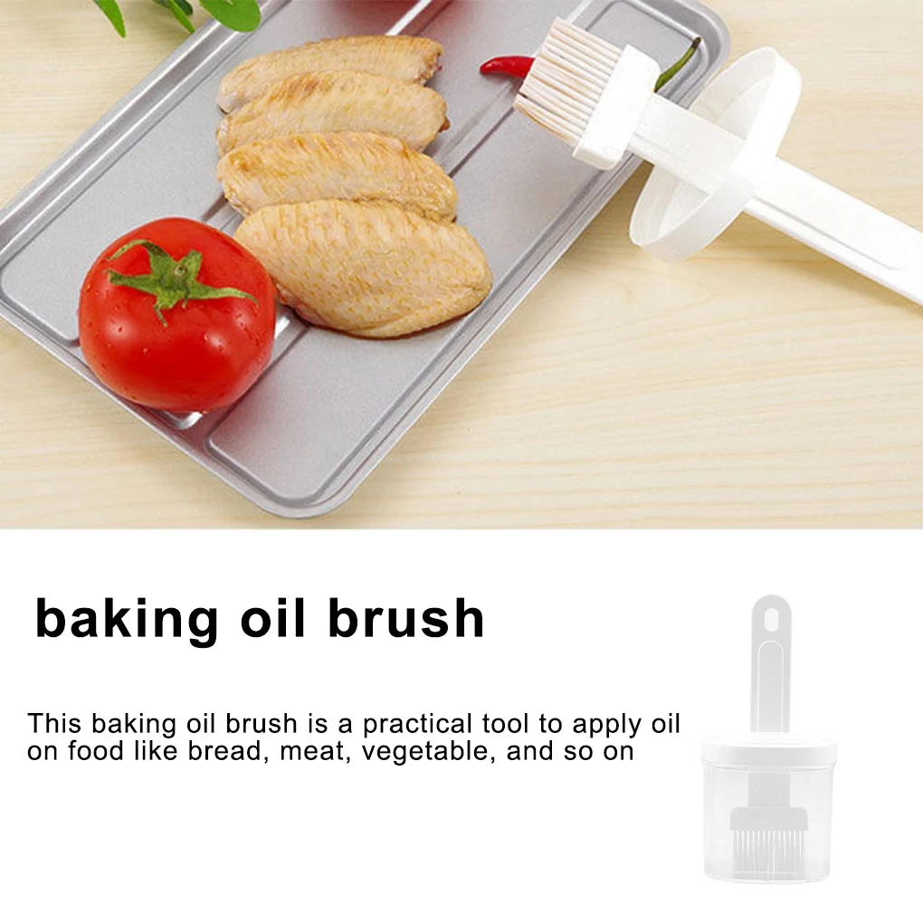 Oil Brush BBQ Grill Baking Nylon Brush Barbeque Reusable Oil Applying Tool with Plastic Handle 
Oil Brush BBQ Grill Baking Nylon Brush Barbeque Reusable Oil Applying Tool with Plastic Handle