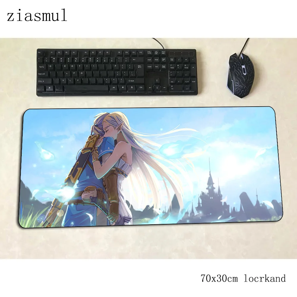 Zelda Коврик для мыши Натуральный каучук компьютерный коврик 700x300x3 мм игровой