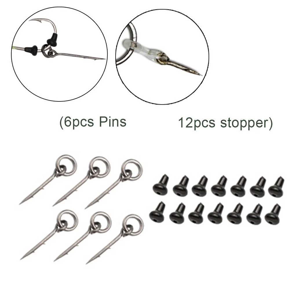 12pcs Bait Spike Carp Fishing Bait Sting Boilies Pin Corn Ronnie Hair Rig Tackle Fishing Tackle Pesca Iscas Accessories
12pcs Bait Spike Carp Fishing Bait Sting Boilies Pin Corn Ronnie Hair Rig Tackle Fishing Tackle Pesca Iscas Accessories