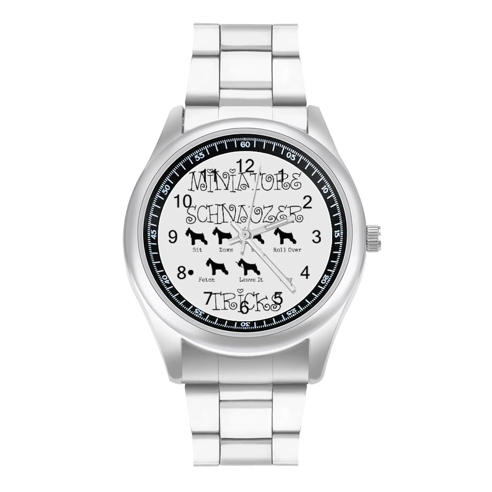 

Кварцевые часы Schnauzer, эксклюзивные женские наручные часы, фото стальные домашние Высококачественные наручные часы