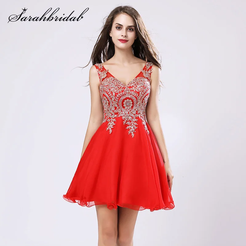 Vintage Short Cocktail Dresses Chiffon Appliques Spring V Neck Women Crystal Beaded Black Homecoming Party Graduation Gown LX418
Vintage Short Cocktail Dresses Chiffon Appliques Spring V Neck Women Crystal Beaded Black Homecoming Party Graduation Gown LX418