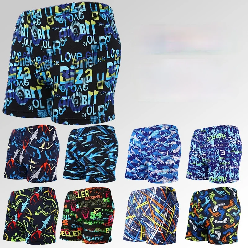 Men's swimming trunks large size loose swimming pool beach printing adult shorts hot spring pants boxer swimming shorts 90KG 
Men's swimming trunks large size loose swimming pool beach printing adult shorts hot spring pants boxer swimming shorts 90KG