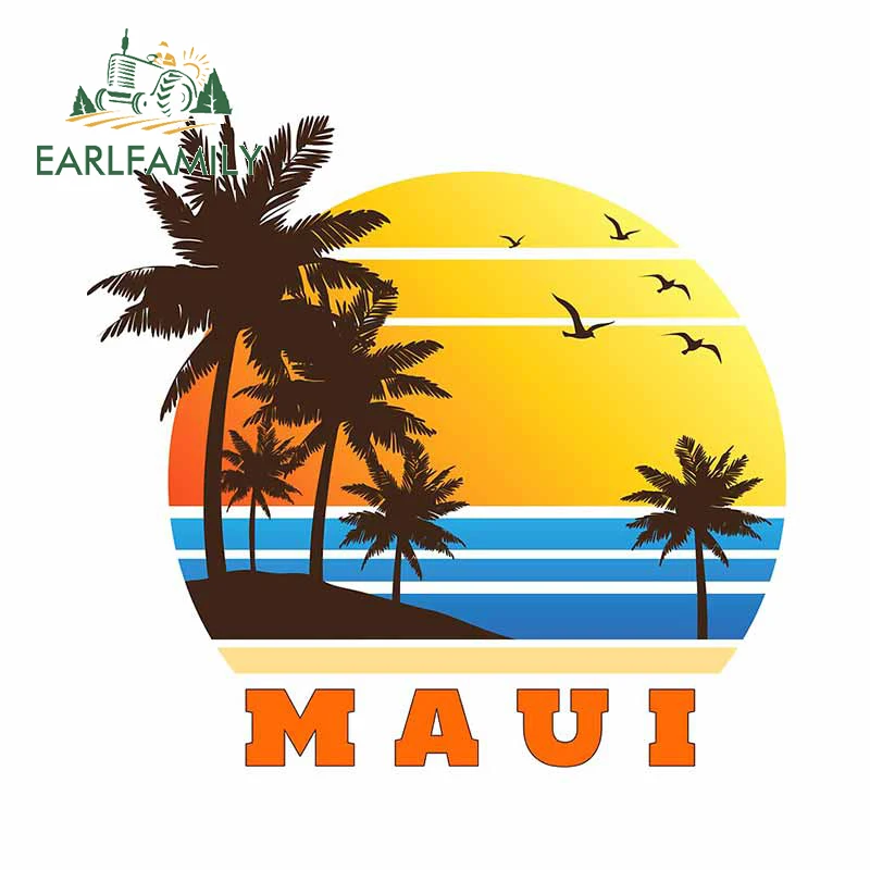 EARLFAMILY 13cm x 12.6cm for MAUI Hawaii Car Sticker Motorcycle Surfboard Refrigerator Decoration Scratch Proof Waterproof Decal
EARLFAMILY 13cm x 12.6cm for MAUI Hawaii Car Sticker Motorcycle Surfboard Refrigerator Decoration Scratch Proof Waterproof Decal