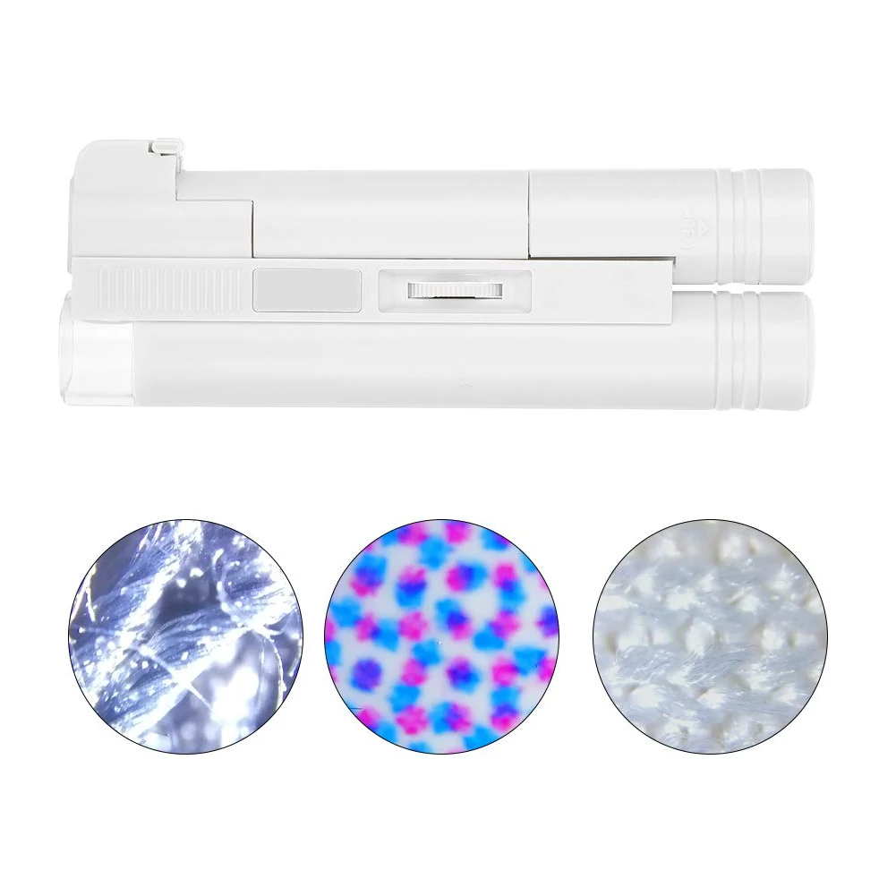 100X Zoom LED Light Jewelry Magnifier Handheld Microscope Lens Loupe Pocket Magnifying Glass Magnifying Lamp Pocket Microscope
100X Zoom LED Light Jewelry Magnifier Handheld Microscope Lens Loupe Pocket Magnifying Glass Magnifying Lamp Pocket Microscope