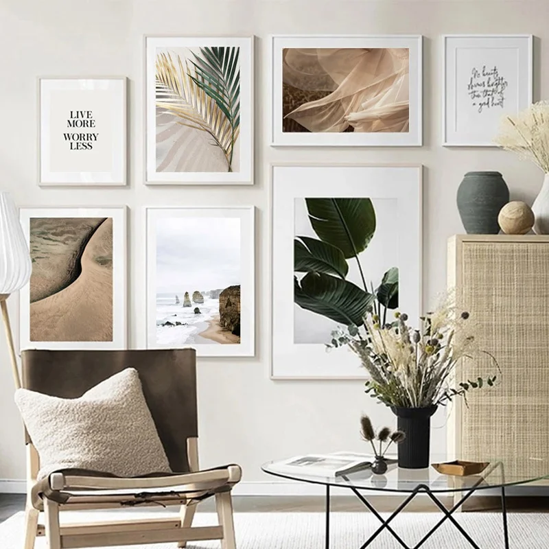 Beach Green Palm Leaf Plant Quotes Nordic Poster Holding sand Wall Art Print Canvas Painting Wall Pictures For Living Room Decor
Beach Green Palm Leaf Plant Quotes Nordic Poster Holding sand Wall Art Print Canvas Painting Wall Pictures For Living Room Decor