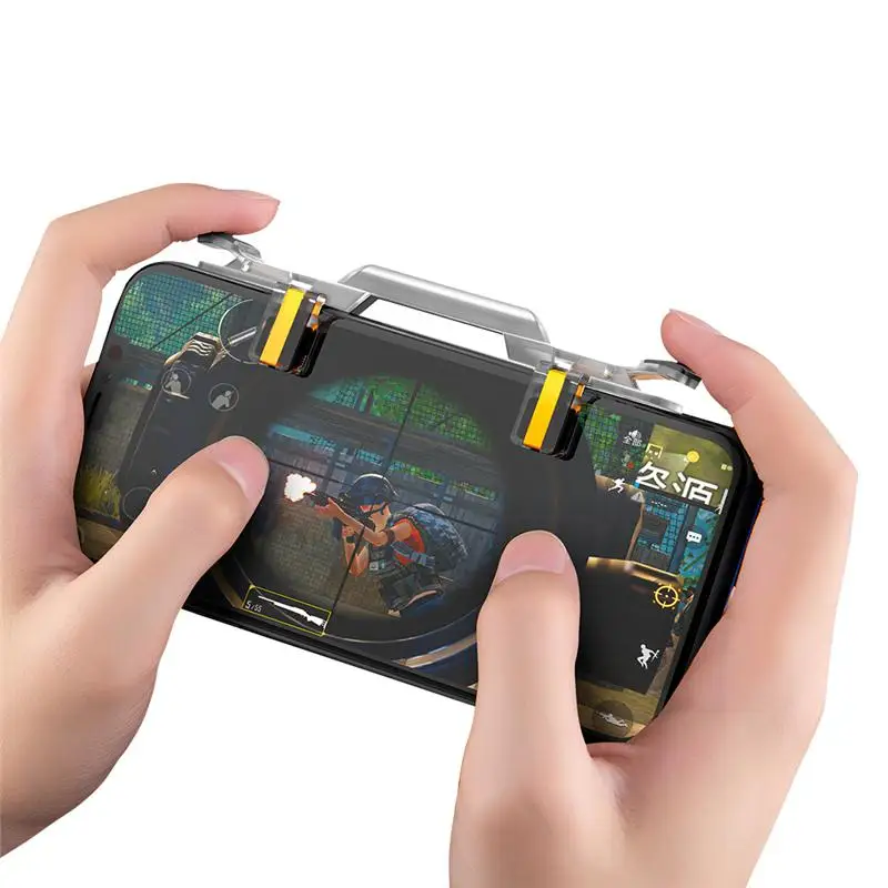 Игровой триггер Kuulee мобильный телефон для PUBG Rules of Survival 1 пара кнопок игры в кнопка