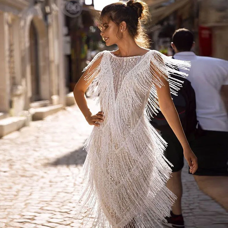 2019 European and American New Women's Dress AliExpress Cross-Border Hot-Selling Slim-Fit Tassel Dress
2019 European and American New Women's Dress AliExpress Cross-Border Hot-Selling Slim-Fit Tassel Dress