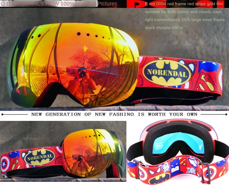 Ski Goggles Safety Sunglasses Frameless Large Field Double Fog For Men And Women Ski Glasses Wind Mountaineering Black Ski Mask
Ski Goggles Safety Sunglasses Frameless Large Field Double Fog For Men And Women Ski Glasses Wind Mountaineering Black Ski Mask