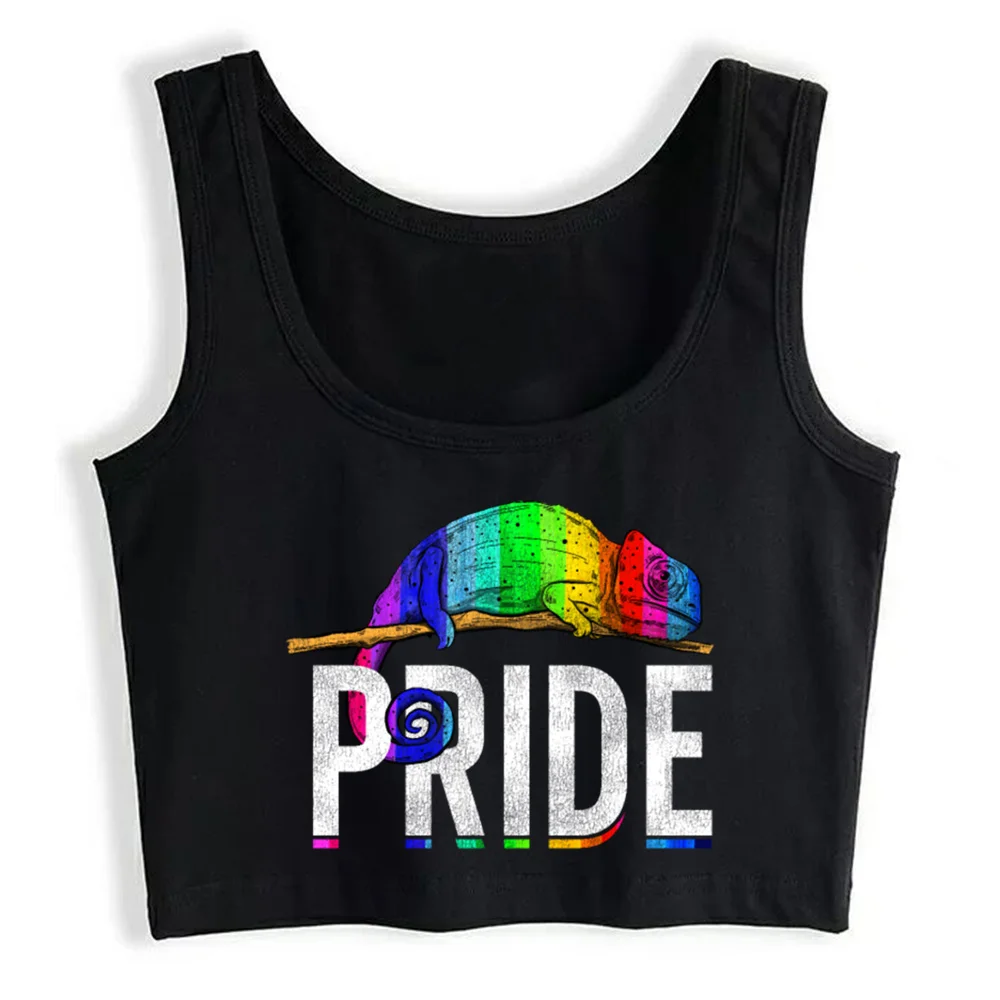 Crop Top Women Chameleon Pride Rainbow Y2k Gothic Emo Harajuku Tank Top Female Clothes
Crop Top Women Chameleon Pride Rainbow Y2k Gothic Emo Harajuku Tank Top Female Clothes