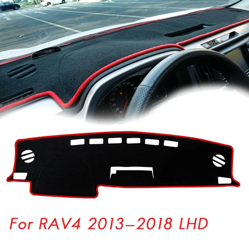 Для Toyota RAV4 2013 - 2016 2017 2018 красная крышка приборной панели коврик для приборной панели/противосолнечный коврик/светящаяся подкладка левый рул...
Для Toyota RAV4 2013 - 2016 2017 2018 красная крышка приборной панели коврик для приборной панели/противосолнечный коврик/светящаяся подкладка левый рул...