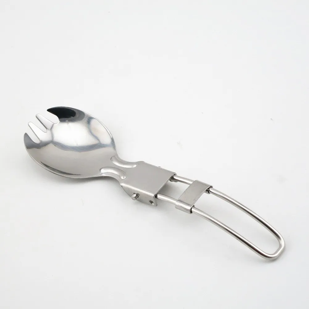 Stainless Steel Foldable Camping Salad Spoon Fork Knives Utensil Picnic Flatware Tableware For Outdoor Hiking Travel Dining
Stainless Steel Foldable Camping Salad Spoon Fork Knives Utensil Picnic Flatware Tableware For Outdoor Hiking Travel Dining