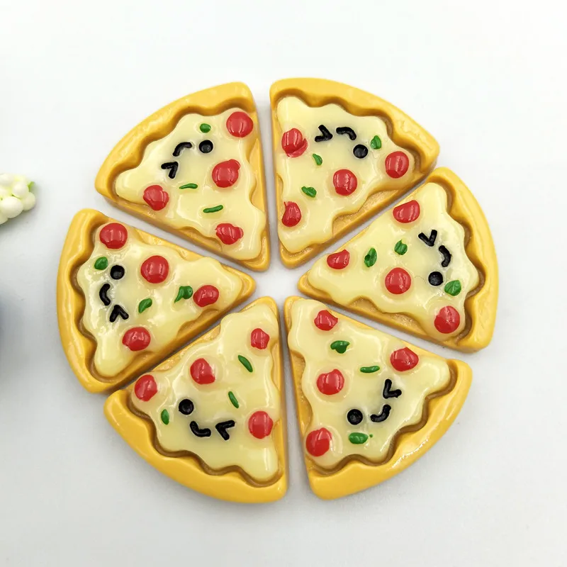 10PCS Resin Hand-paint Mini Pizza small ornaments Flatback Stone Child Scrapbook Buttons Crafts DIY 
10PCS Resin Hand-paint Mini Pizza small ornaments Flatback Stone Child Scrapbook Buttons Crafts DIY