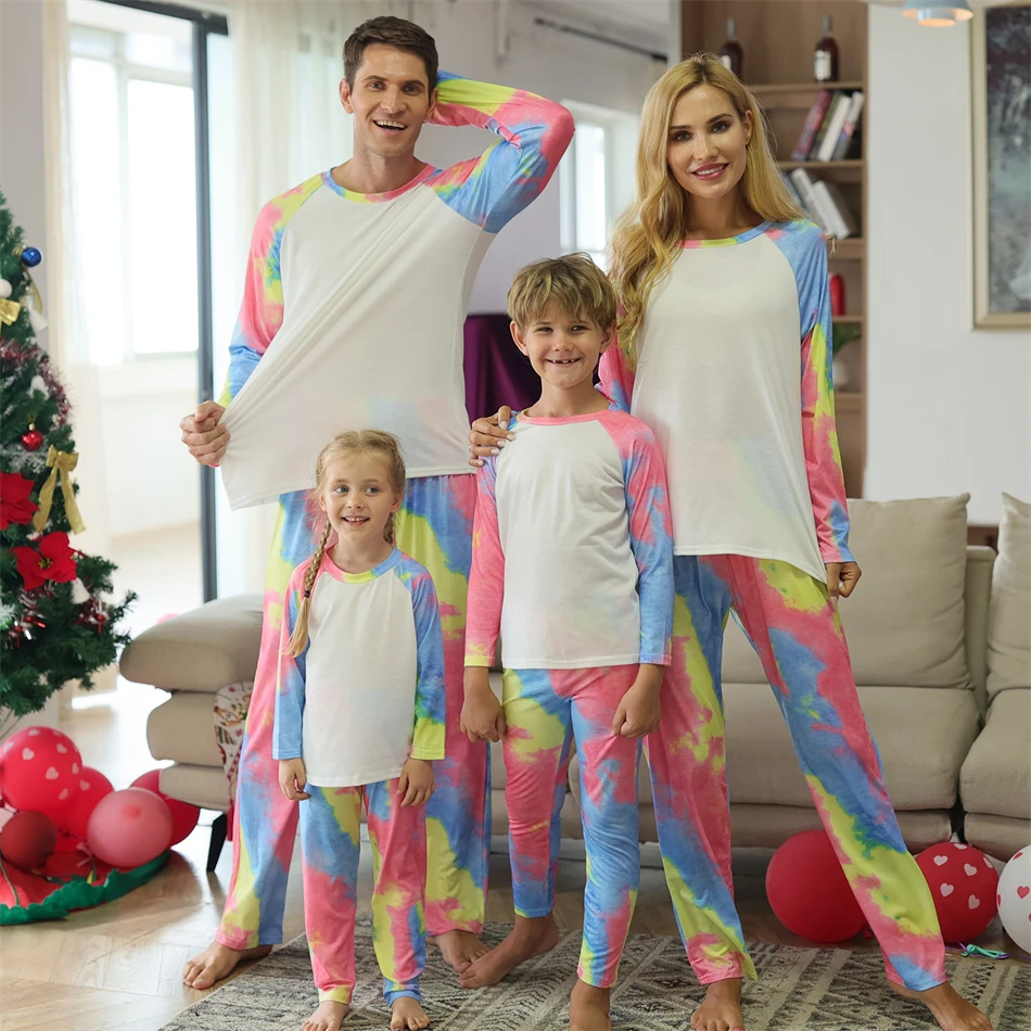 Christmas Tie-dyed Mommy and Me Pajamas Sets Xmas Family Look Father Mother & Kids Sleepwear Tops+Pants Family Matching Outfits
Christmas Tie-dyed Mommy and Me Pajamas Sets Xmas Family Look Father Mother & Kids Sleepwear Tops+Pants Family Matching Outfits