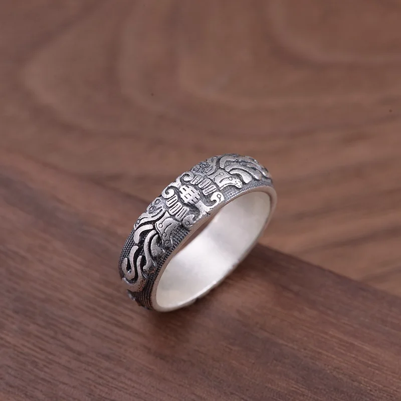 FNJ 990 Silver Rings Size 6-12 Trendy S990 Solid Prue Silver Ring for Lover Women Men Jewelry Vintage
FNJ 990 Silver Rings Size 6-12 Trendy S990 Solid Prue Silver Ring for Lover Women Men Jewelry Vintage