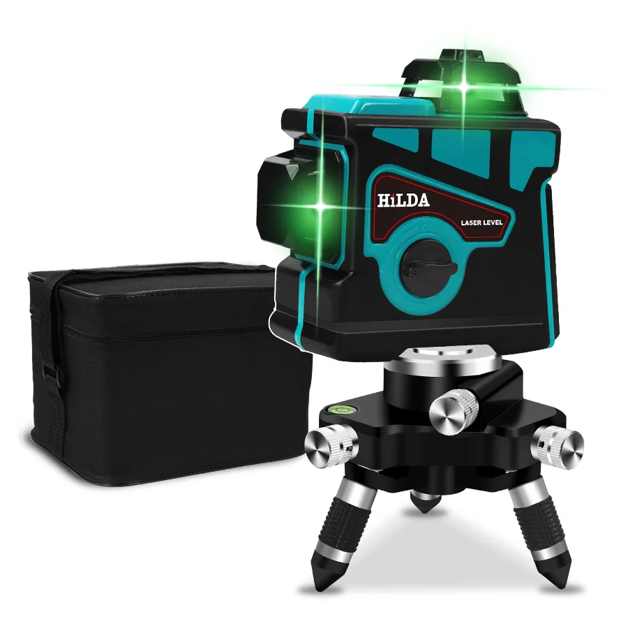 12-wire Laser Level Green Infrared Waller Blu-ray 3D High-precision Bright Light Automatically Tap The Ground
12-wire Laser Level Green Infrared Waller Blu-ray 3D High-precision Bright Light Automatically Tap The Ground