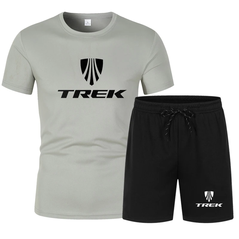 TREK mountain bike men's summer T-shirt shorts suit men's sportswear + shorts suit men's beach fashion casual shirt suit sportsw
TREK mountain bike men's summer T-shirt shorts suit men's sportswear + shorts suit men's beach fashion casual shirt suit sportsw