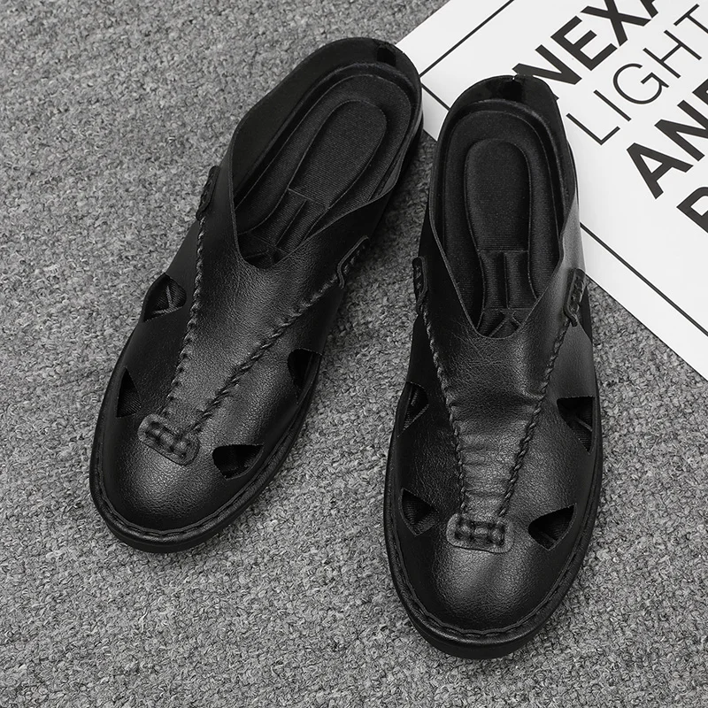 Sandals Men Leather Mens Slip On Sandals Handmade Men Outdoor Gladiator Leather Genuine For Summer Roman Man Shoes
Sandals Men Leather Mens Slip On Sandals Handmade Men Outdoor Gladiator Leather Genuine For Summer Roman Man Shoes