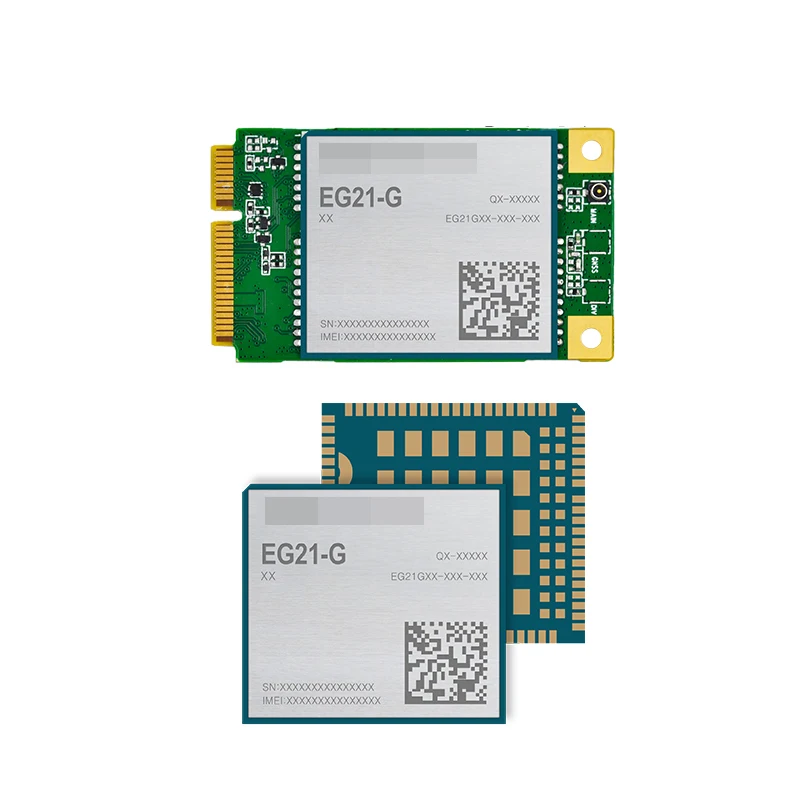 

Quectel EG21-G Mini PCIe LTE Cat1 Module Worldwide UMTS HSPA+ GSM GPRS EDGE Coverage GPS GLONASS BeiDou Galileo GNSS Receiver