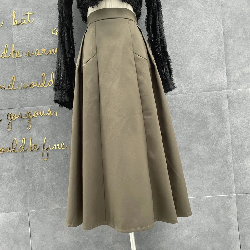 Korobov Autumn Winter New Arrival A-Line Skirts Vintage Elegant Korean OL Faldas Mujer Japanese Preppy Style Sweet Skirt
Korobov Autumn Winter New Arrival A-Line Skirts Vintage Elegant Korean OL Faldas Mujer Japanese Preppy Style Sweet Skirt