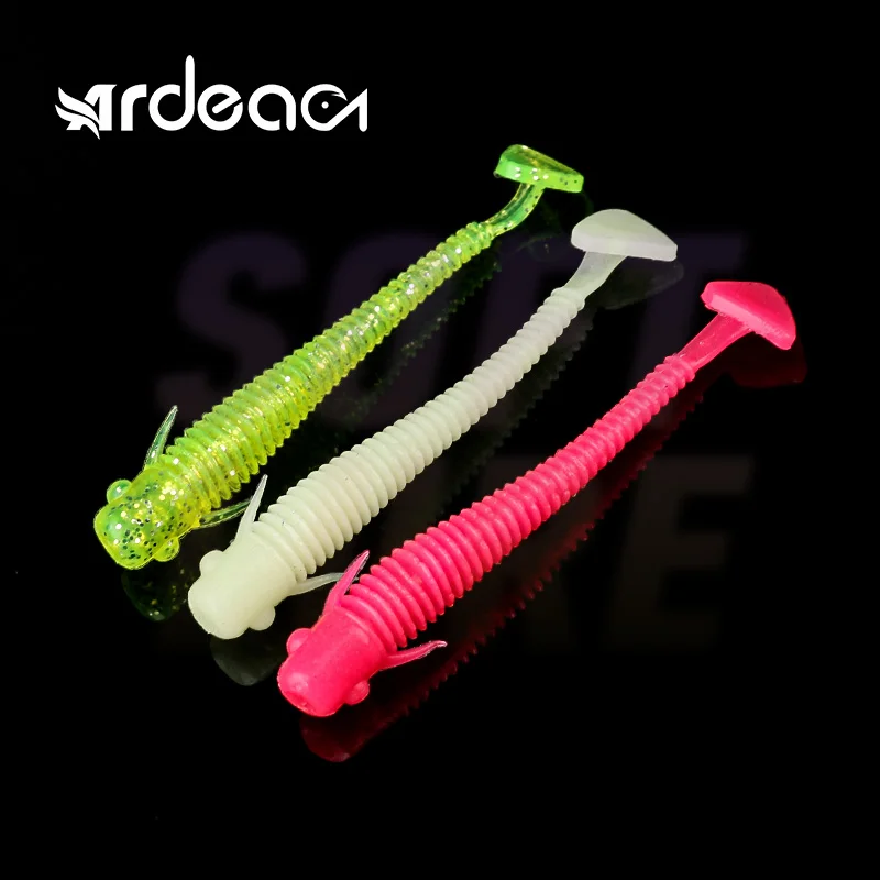 Ardea Worm soft lure 62mm 1.4g 10pcs Silicone Bait Screw Thread T-tail Micro Jig Wobblers Artificial Swimbaits Pike Bass Peche
Ardea Worm soft lure 62mm 1.4g 10pcs Silicone Bait Screw Thread T-tail Micro Jig Wobblers Artificial Swimbaits Pike Bass Peche