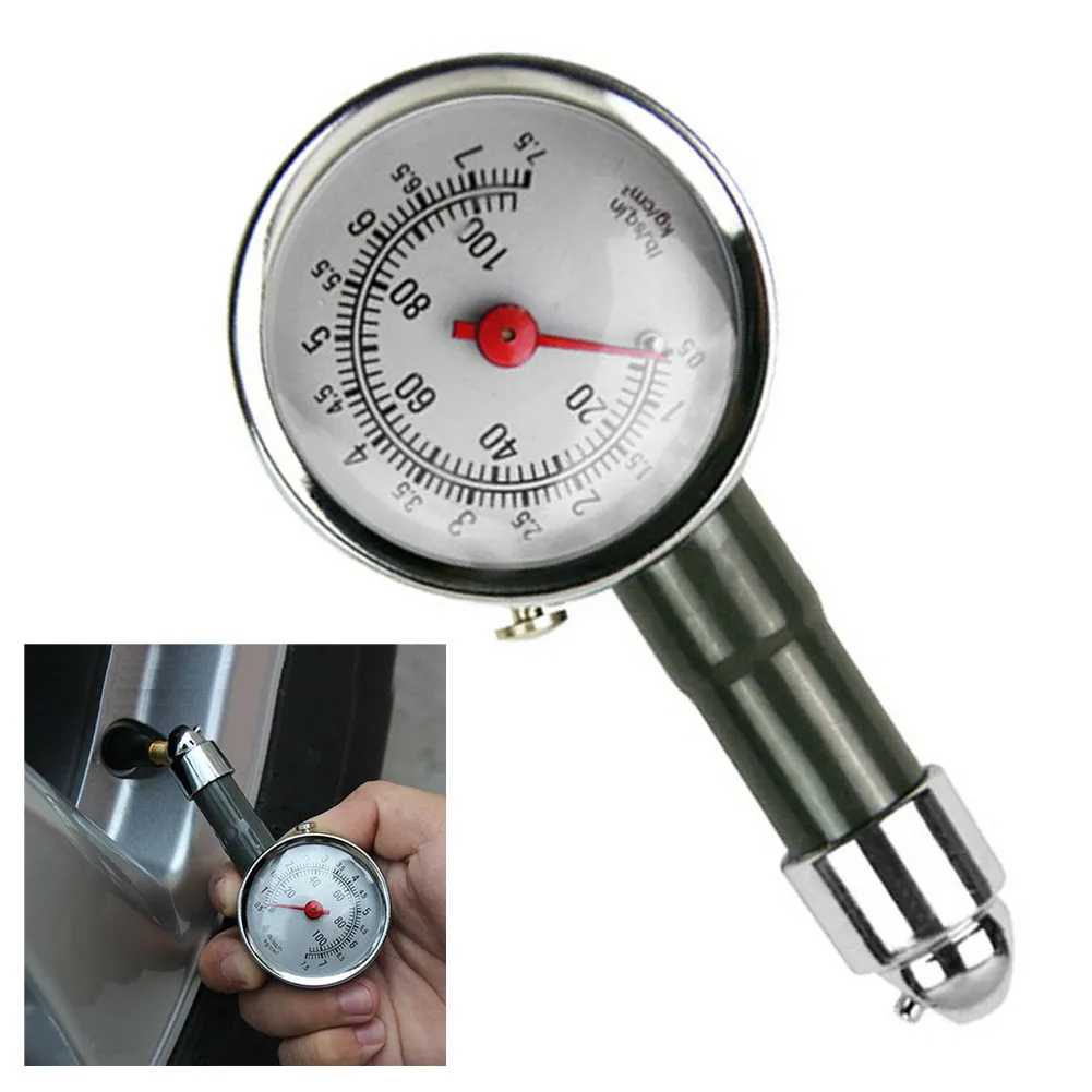 100% Brand New Tire Pressure Tester 100PSI Easy To Use GAUGE AIR High Quality PRESSURE MANOMETER Steel+copper+plastic
100% Brand New Tire Pressure Tester 100PSI Easy To Use GAUGE AIR High Quality PRESSURE MANOMETER Steel+copper+plastic