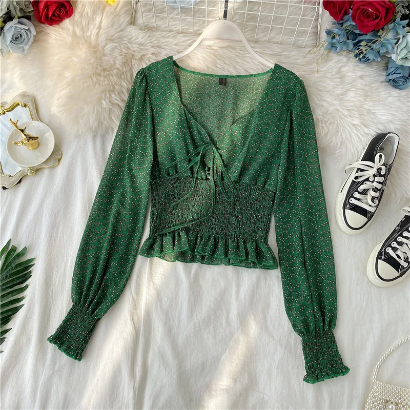 Floral Print Blouse Shirt Women Autumn Winter Long Sleeve Lace Up Tops And Blouses Women Shirts Flower Red Green
Floral Print Blouse Shirt Women Autumn Winter Long Sleeve Lace Up Tops And Blouses Women Shirts Flower Red Green