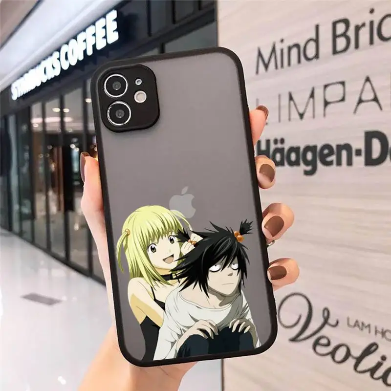 Death Note Anime Ryuk kira Phone Case matte transparent For iphone 7 8 11 12 plus mini x xs xr pro max cover
Death Note Anime Ryuk kira Phone Case matte transparent For iphone 7 8 11 12 plus mini x xs xr pro max cover