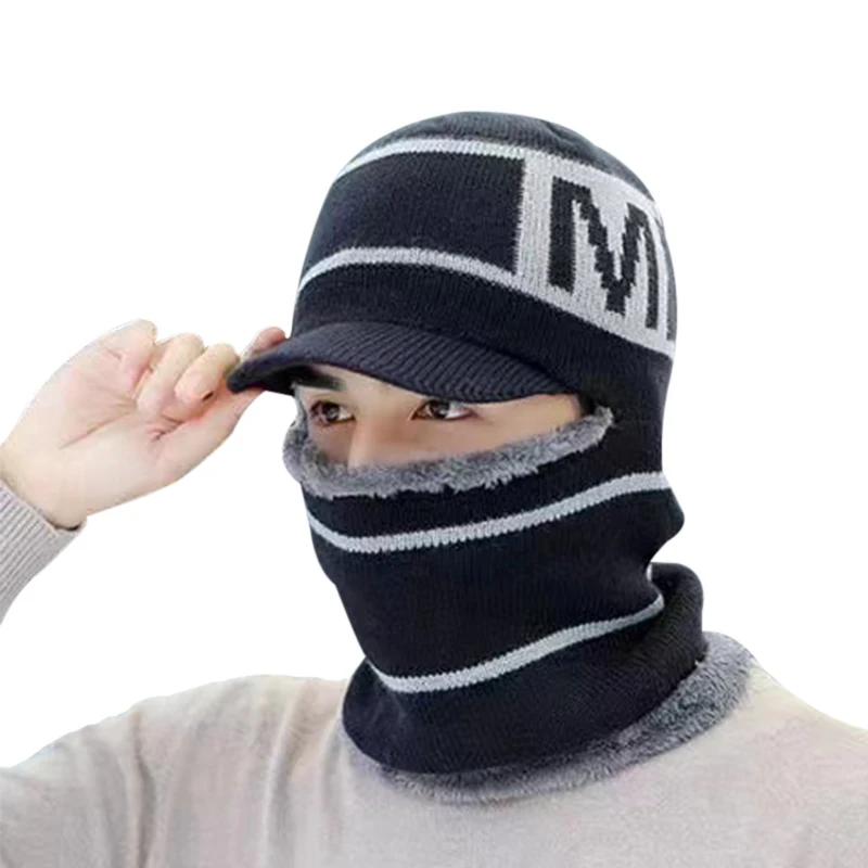New Fashion Letter Beanies Hat Add Fluff Lined Winter warm Hats For Men Keep Warm Windproof Knitted Hat Ski Bonnet Caps gorras
New Fashion Letter Beanies Hat Add Fluff Lined Winter warm Hats For Men Keep Warm Windproof Knitted Hat Ski Bonnet Caps gorras