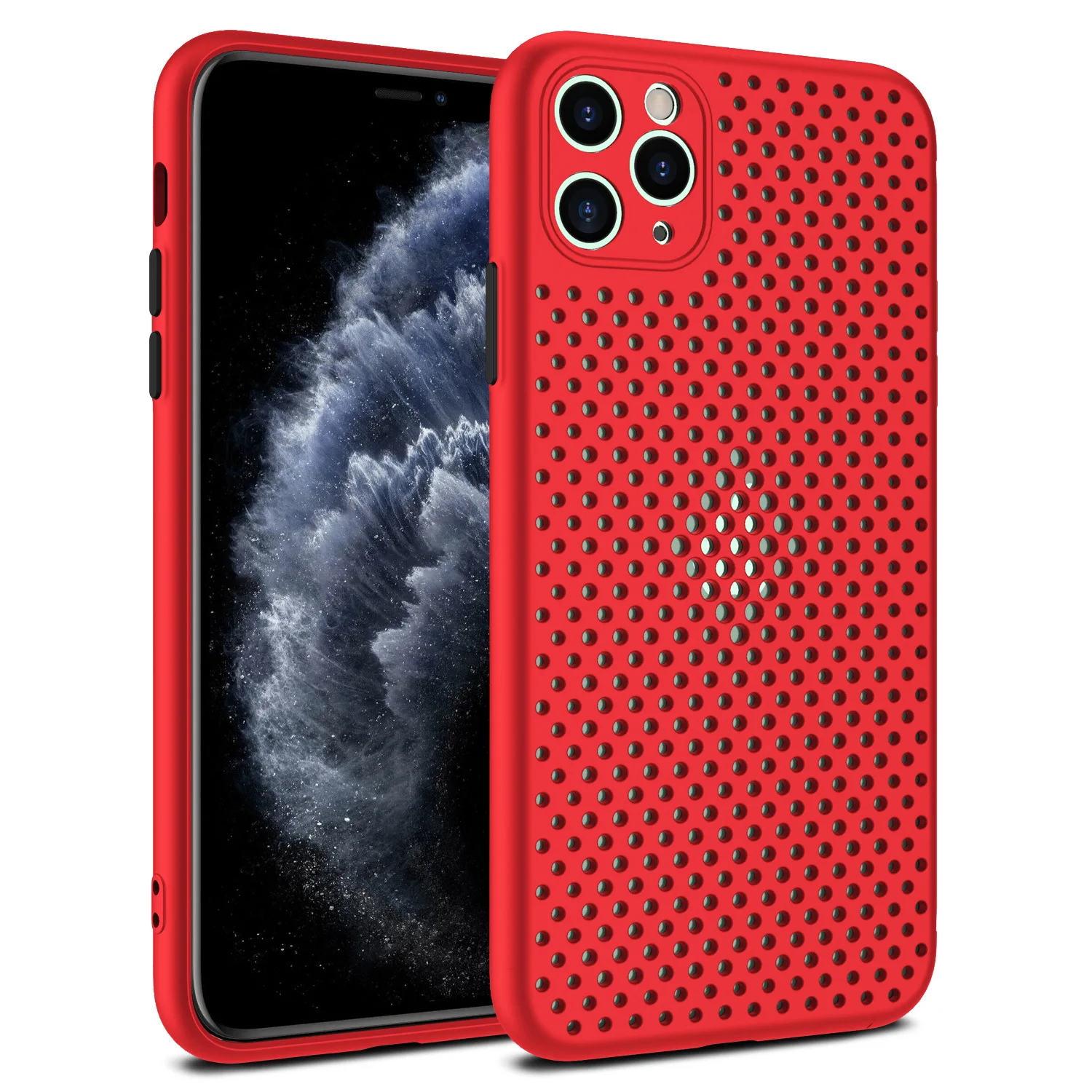 Suitable for Huawei P30pro Protective Sleeve Heat Dissipation Breathing NOVA5i Oro Mobile Phone Shell MATE30 Hit Color GloryV30P 
Suitable for Huawei P30pro Protective Sleeve Heat Dissipation Breathing NOVA5i Oro Mobile Phone Shell MATE30 Hit Color GloryV30P