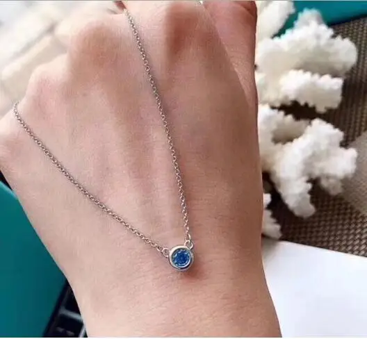 YTF112 925 Silver Zircon Necklace Girl Round Zircon Necklace Birthday Party Festival Necklace Gift
YTF112 925 Silver Zircon Necklace Girl Round Zircon Necklace Birthday Party Festival Necklace Gift