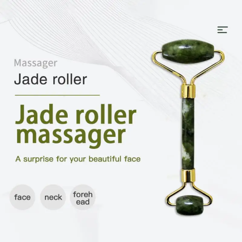 Jade Roller Massagers Scraping For Face Body Face Spa Massager Neck Roller Gua Sha Scraper Board Face Lift Up Wrinkle Remover
Jade Roller Massagers Scraping For Face Body Face Spa Massager Neck Roller Gua Sha Scraper Board Face Lift Up Wrinkle Remover