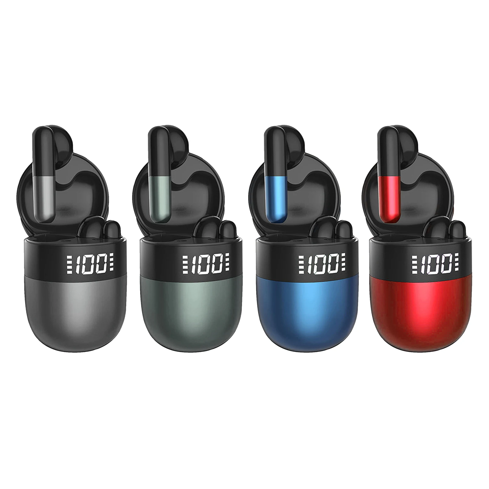 TWS Wirless Bluetooth V5.0 Earphones Stereo Bass Touch Control Wireless Sports Earbuds Waterproof Headset For Smartphone
TWS Wirless Bluetooth V5.0 Earphones Stereo Bass Touch Control Wireless Sports Earbuds Waterproof Headset For Smartphone