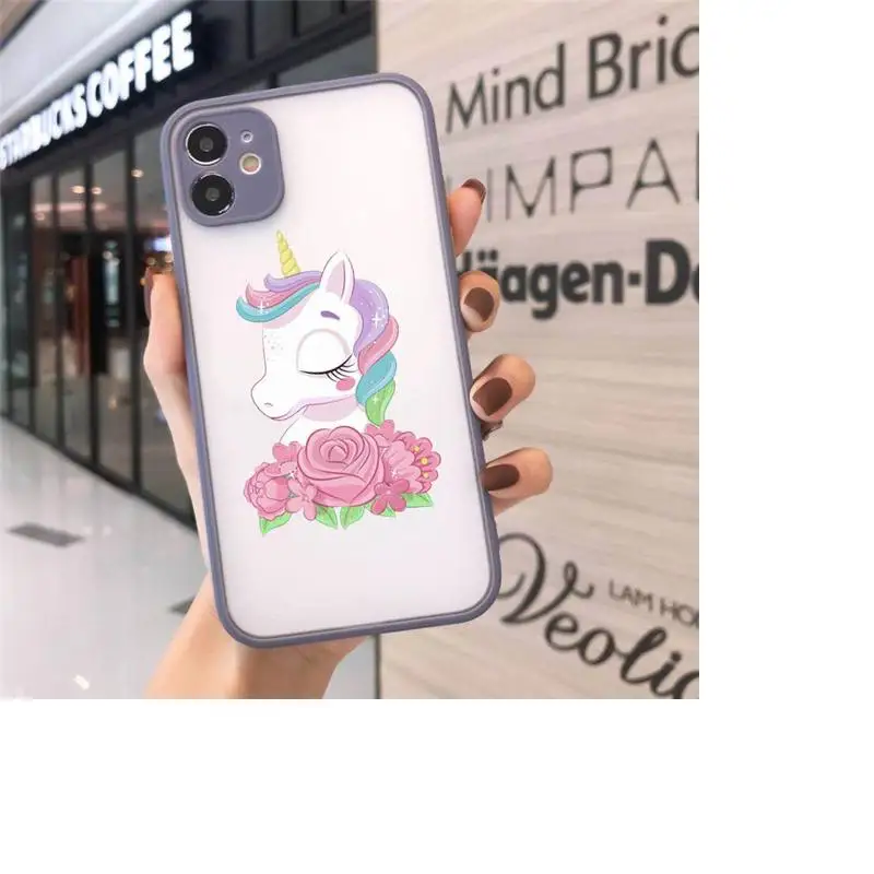 Cute Cold Funny Unicorn Horse Phone Cases Matte Transparent for iPhone 7 8 11 12 s mini pro X XS XR MAX Plus cover funda
Cute Cold Funny Unicorn Horse Phone Cases Matte Transparent for iPhone 7 8 11 12 s mini pro X XS XR MAX Plus cover funda