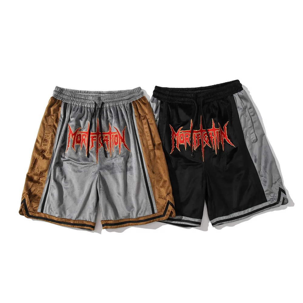 UNCLEDOJM Letter embroidered velvet casual shorts designer shorts men street wear sweat shorts loose shorts for men 8756
UNCLEDOJM Letter embroidered velvet casual shorts designer shorts men street wear sweat shorts loose shorts for men 8756