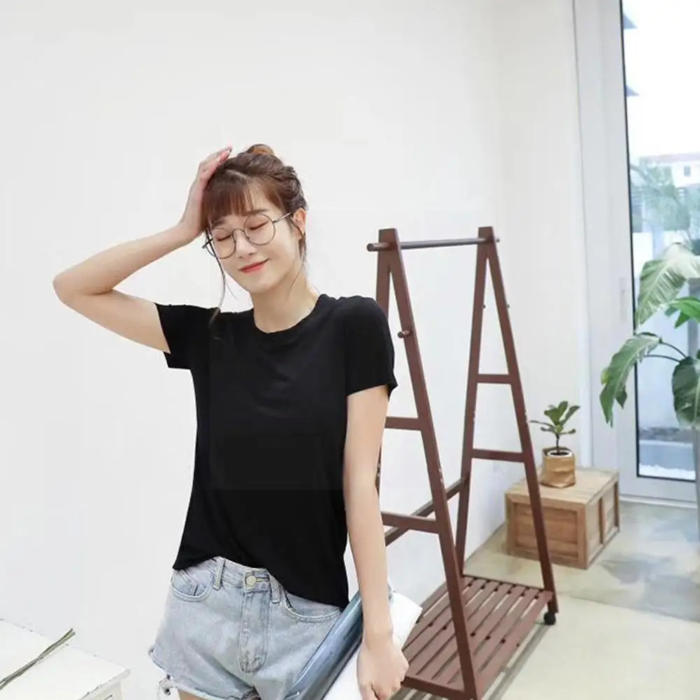 O Neck Knit White Crop Top Women Summer Casual T Shirt Sleeve Black Ribber Sexy Short Tops Streetwear Basic X8s2
O Neck Knit White Crop Top Women Summer Casual T Shirt Sleeve Black Ribber Sexy Short Tops Streetwear Basic X8s2