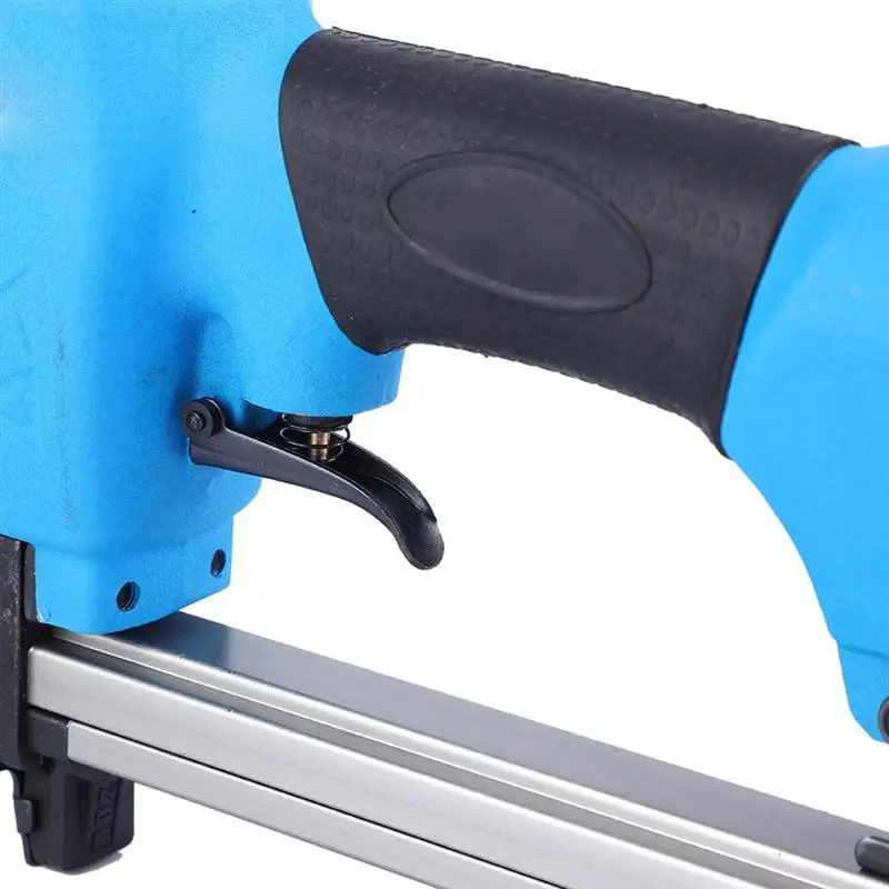 U-shaped Pneumatic Air Stapler Nailer Fine Stapler Tool Furniture Blue Nailer Woodworking Pneumatic Air Power Gun Riveter
U-shaped Pneumatic Air Stapler Nailer Fine Stapler Tool Furniture Blue Nailer Woodworking Pneumatic Air Power Gun Riveter