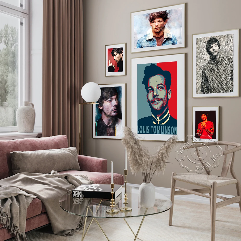 England Popular Music Singer Louis William Tomlinson Vintage Art Poster, One Direction Member Louis Portrait Prints, Star Actor
England Popular Music Singer Louis William Tomlinson Vintage Art Poster, One Direction Member Louis Portrait Prints, Star Actor