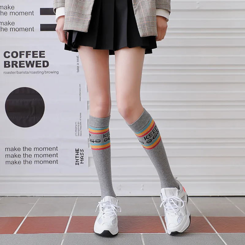Cotton Ladies Knee High soild color Socks Women student Socks School Party street dancing knee sock for women
Cotton Ladies Knee High soild color Socks Women student Socks School Party street dancing knee sock for women