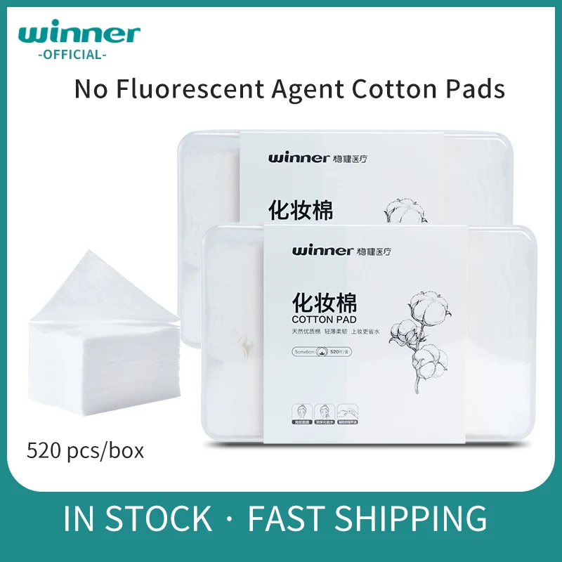 Makeup Cotton Pads Soft Make-up Remover Cotton Pads No Fluorescent Agent Hydrating Makeup Cleansing Tools 520pcs
Makeup Cotton Pads Soft Make-up Remover Cotton Pads No Fluorescent Agent Hydrating Makeup Cleansing Tools 520pcs