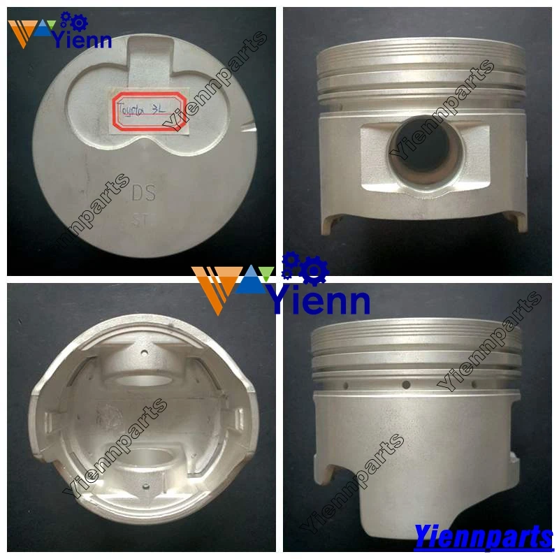 Для Toyota 3L Поршень с штифтом и зажимами 113101-54101 подходит для HIACE Van LY51 2779CC дизельный двигатель запасные части
Для Toyota 3L Поршень с штифтом и зажимами 113101-54101 подходит для HIACE Van LY51 2779CC дизельный двигатель запасные части