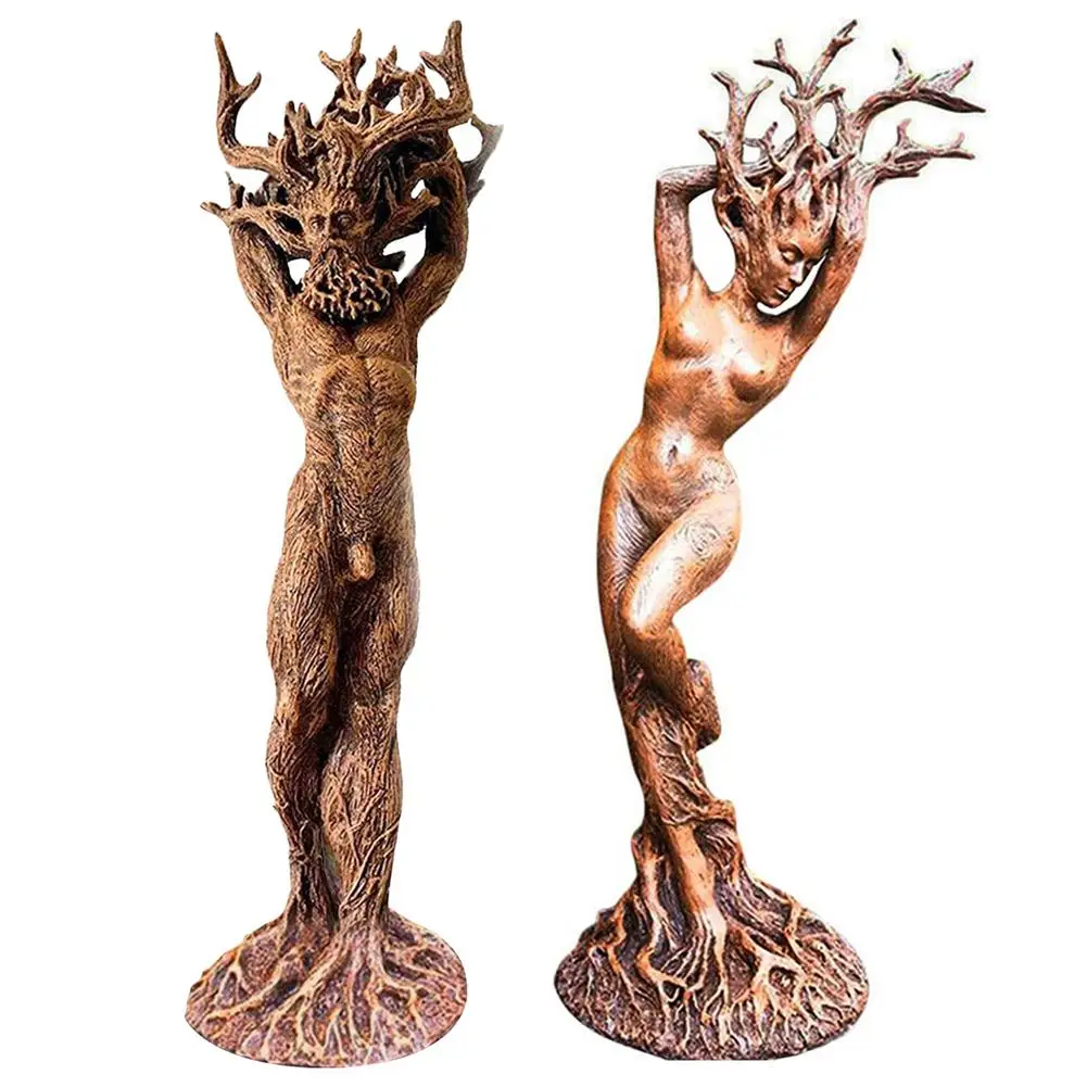 Forest Goddess Couple Statue Resin Ornaments Garden Handicraft Ornaments Green Man Statue Tree God Desktop
Forest Goddess Couple Statue Resin Ornaments Garden Handicraft Ornaments Green Man Statue Tree God Desktop