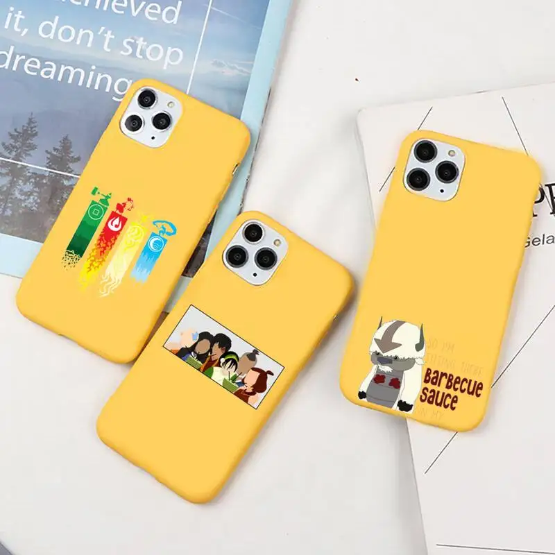Avatar the Last Airbender Phone Case Yellow Candy Color for iPhone 6 7 8 11 12 s mini pro X XS XR MAX Plus
Avatar the Last Airbender Phone Case Yellow Candy Color for iPhone 6 7 8 11 12 s mini pro X XS XR MAX Plus
