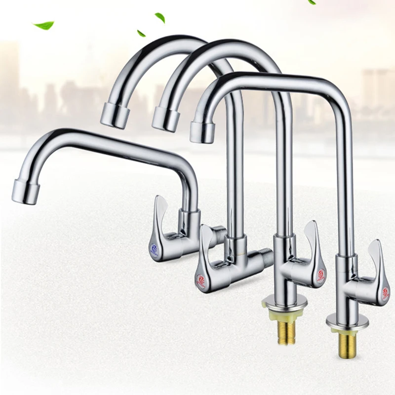 Copper Kitchen Faucet Swivel Sink Faucet 360 Degree Rotation Single Cold Faucet Single Handle Single Hole Faucet Kitchen Faucet
Copper Kitchen Faucet Swivel Sink Faucet 360 Degree Rotation Single Cold Faucet Single Handle Single Hole Faucet Kitchen Faucet