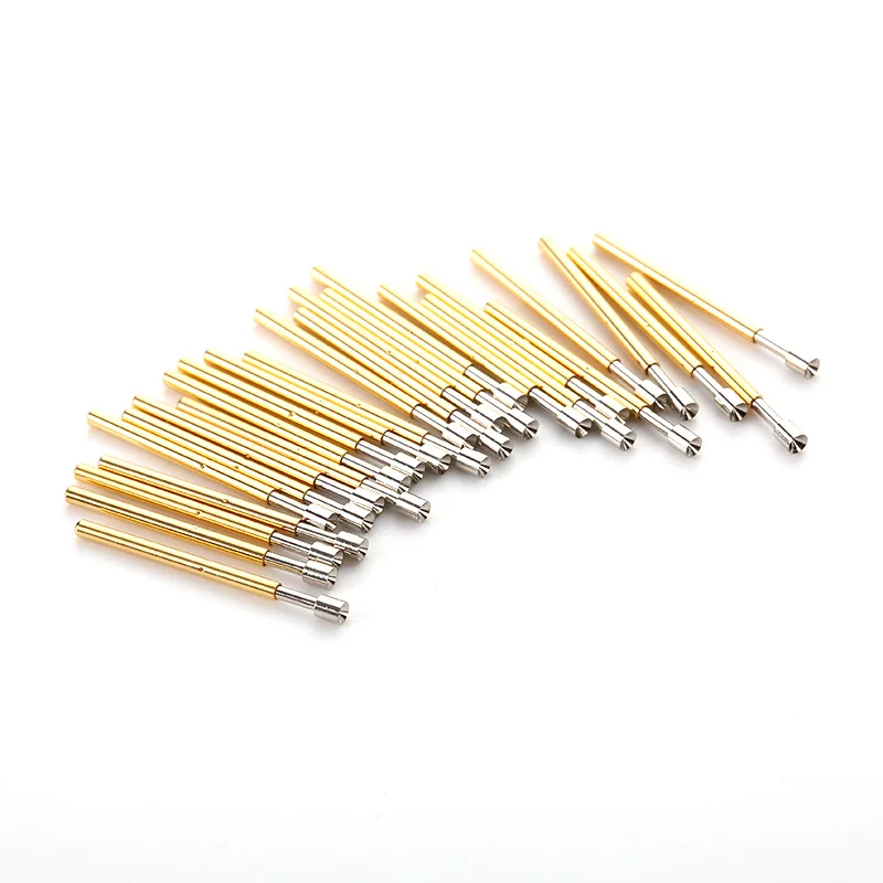 100 Pcs/pack P50-A2 Spring Test Needle New Nickel-plated Probe Needle Total Length 16.35mm Electronic Inspection Tool DIY
100 Pcs/pack P50-A2 Spring Test Needle New Nickel-plated Probe Needle Total Length 16.35mm Electronic Inspection Tool DIY