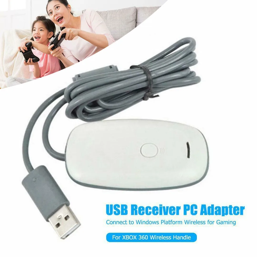 New Arrival 1pc USB Wireless Gaming Receiver Adapter For XBOX 360 PC Controller Windows Accessories |